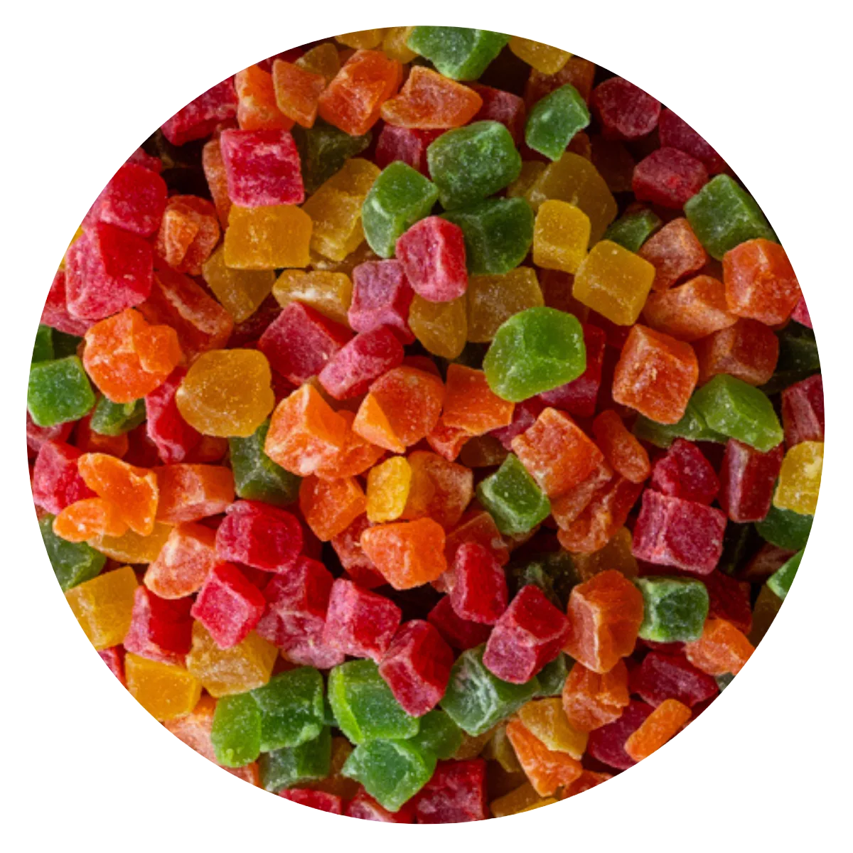 Papaya cubo  multicolor importado